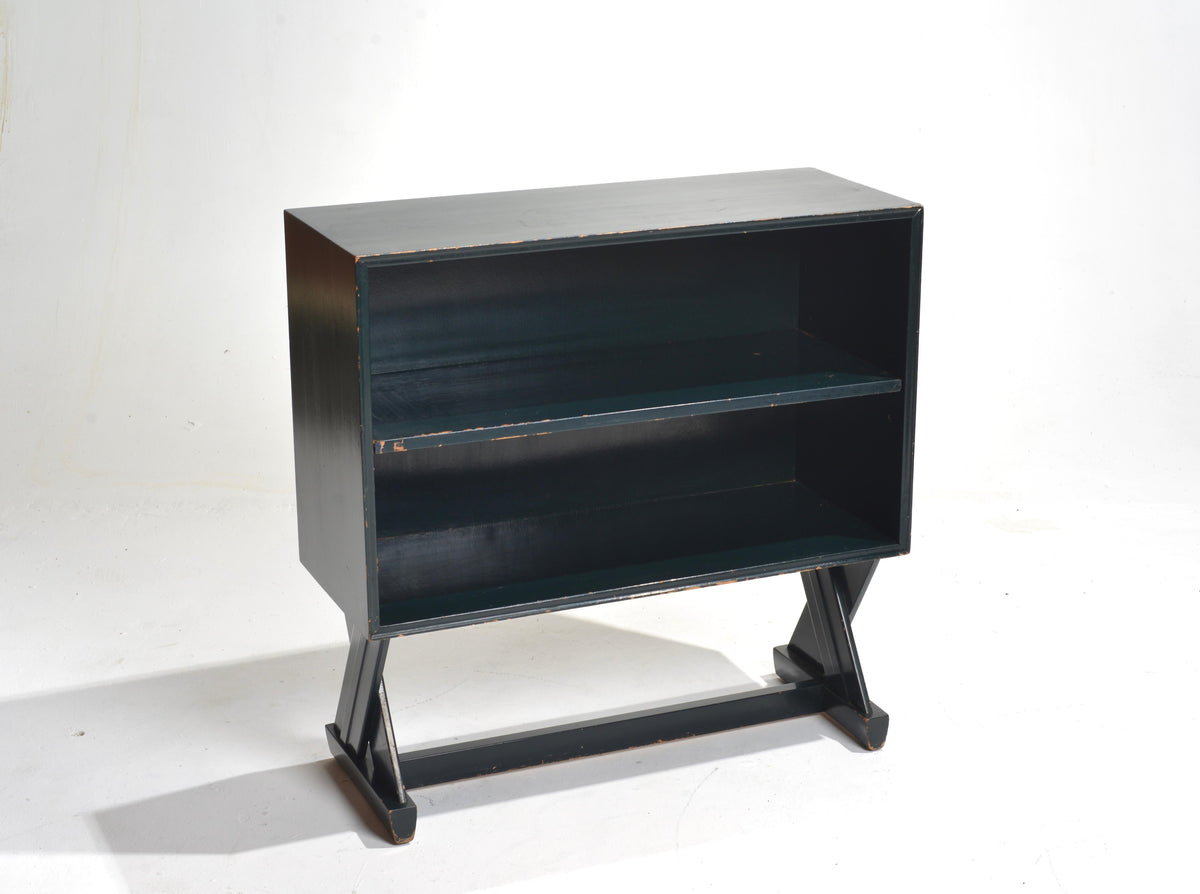 Paul Laszlo for Brown Saltman forest green bookcase or dry bar - view 12