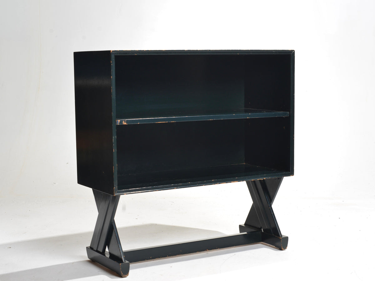 Paul Laszlo for Brown Saltman forest green bookcase or dry bar - view 7
