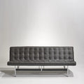 “New York” Charcoal Gray Sofa by Katavolos, Littell & Kelley