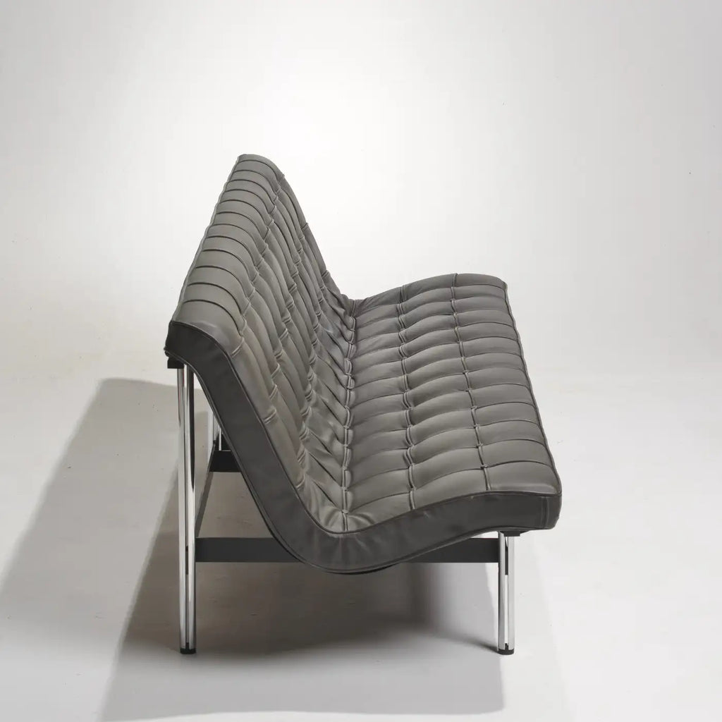 “New York” Charcoal Gray Sofa by Katavolos, Littell & Kelley