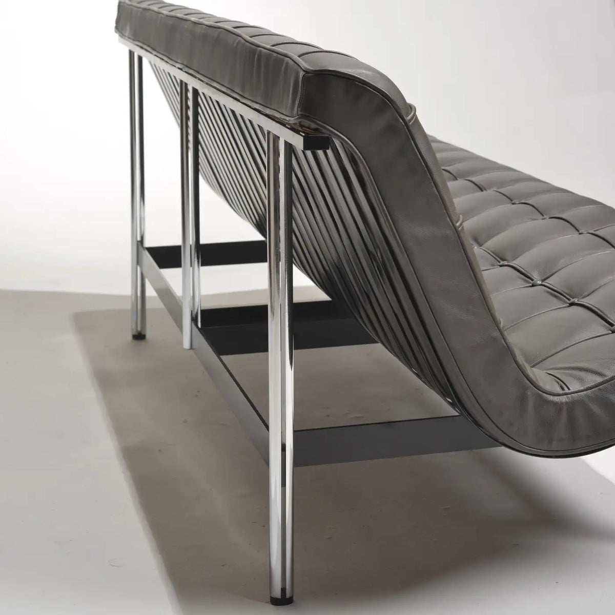 “New York” Charcoal Gray Sofa by Katavolos, Littell & Kelley