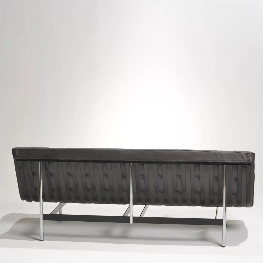 “New York” Charcoal Gray Sofa by Katavolos, Littell & Kelley