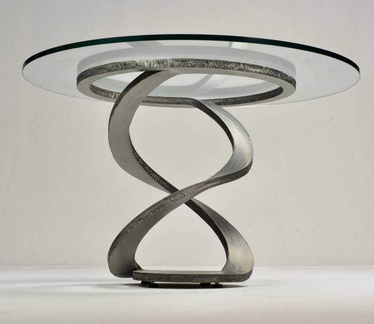 Maurice Barilone Roche Bobois Iron Flower dining table detail 5