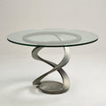 Maurice Barilone Roche Bobois Iron Flower dining table detail 2