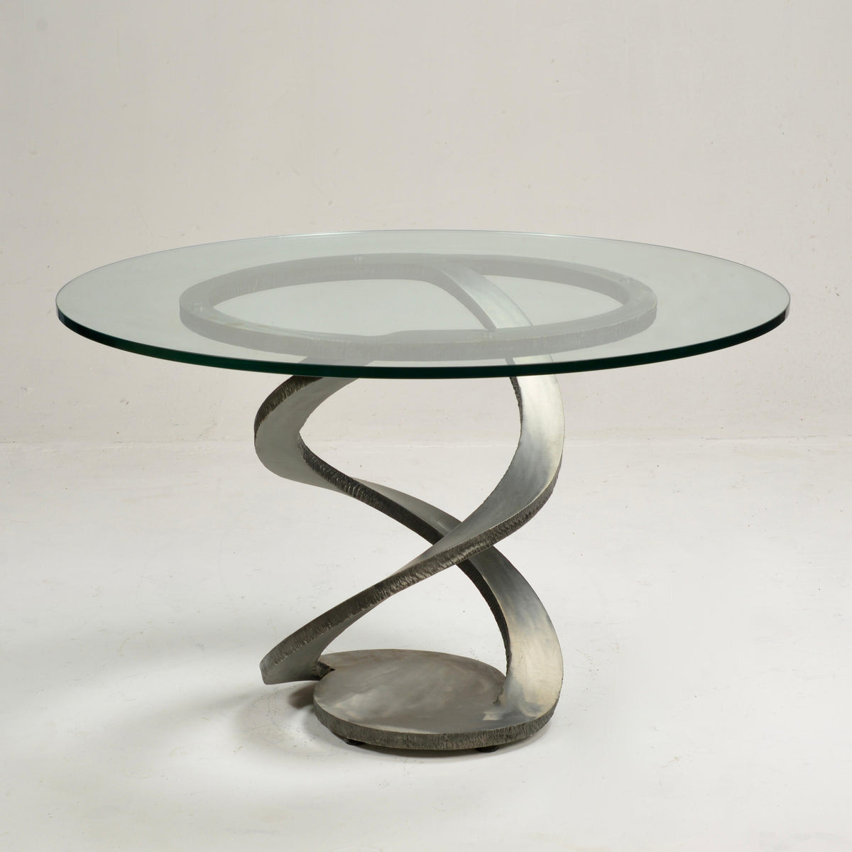Maurice Barilone Roche Bobois Iron Flower dining table detail 2