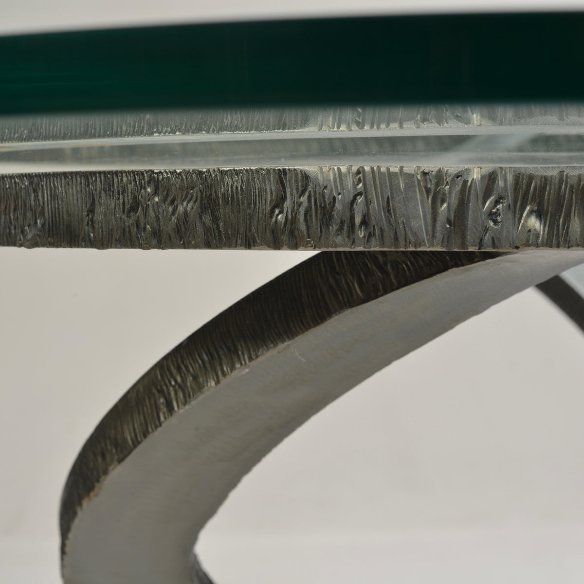 Maurice Barilone Roche Bobois Iron Flower dining table detail 10