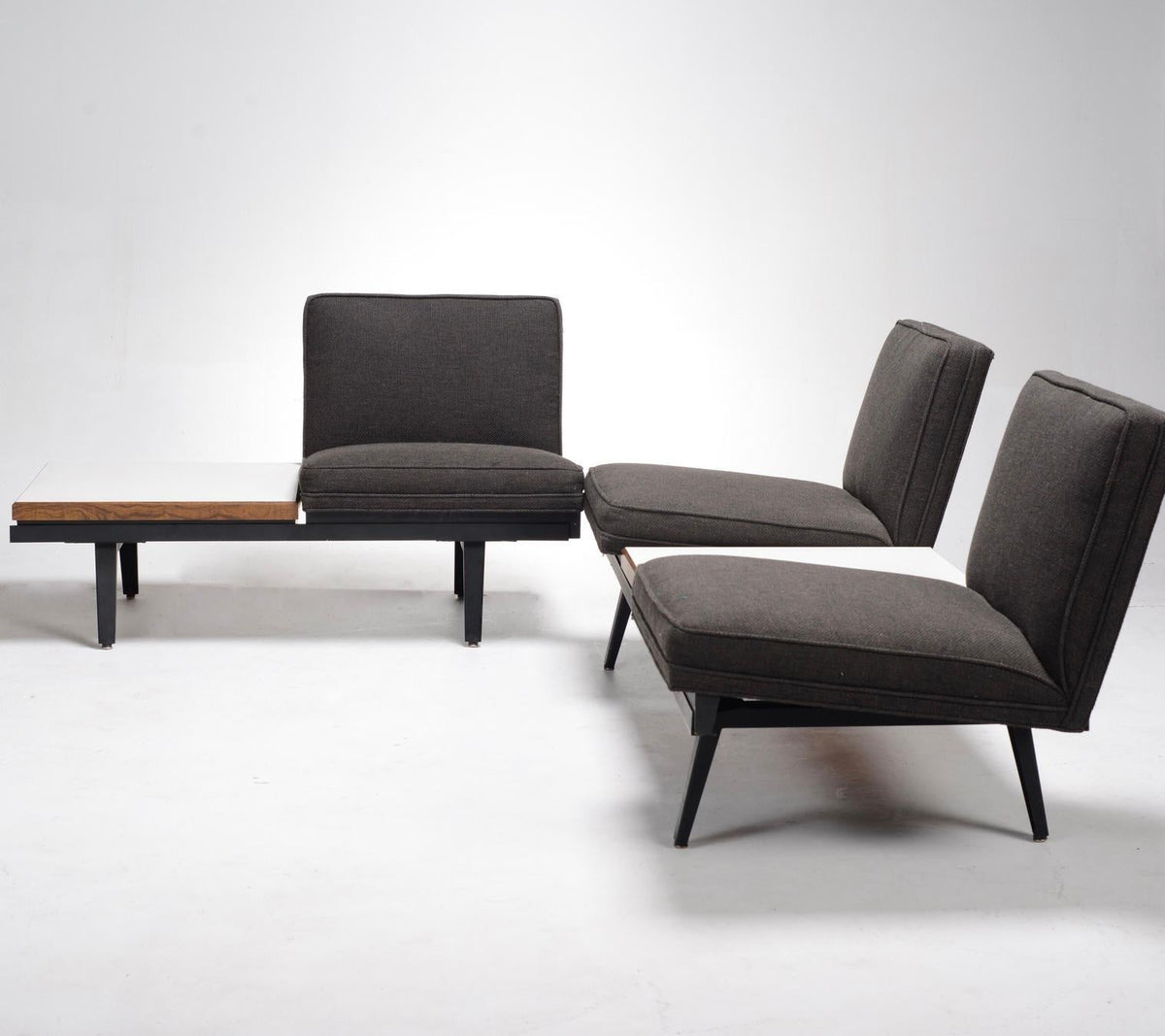 George Nelson Herman Miller modular sofa set detail 4