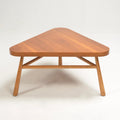 Robsjohn-Gibbings for Widdicomb Walnut Triangular Coffee Table