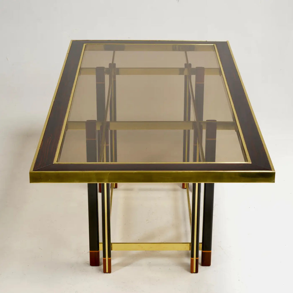 Italian Dining Suite by Paolo Barracchia for Roman Deco, 1978