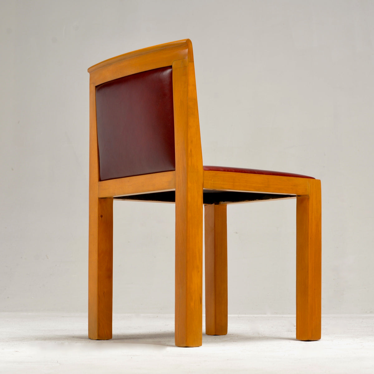 Aldo Rossi 'Teatro' Chairs for Molteni in Natural