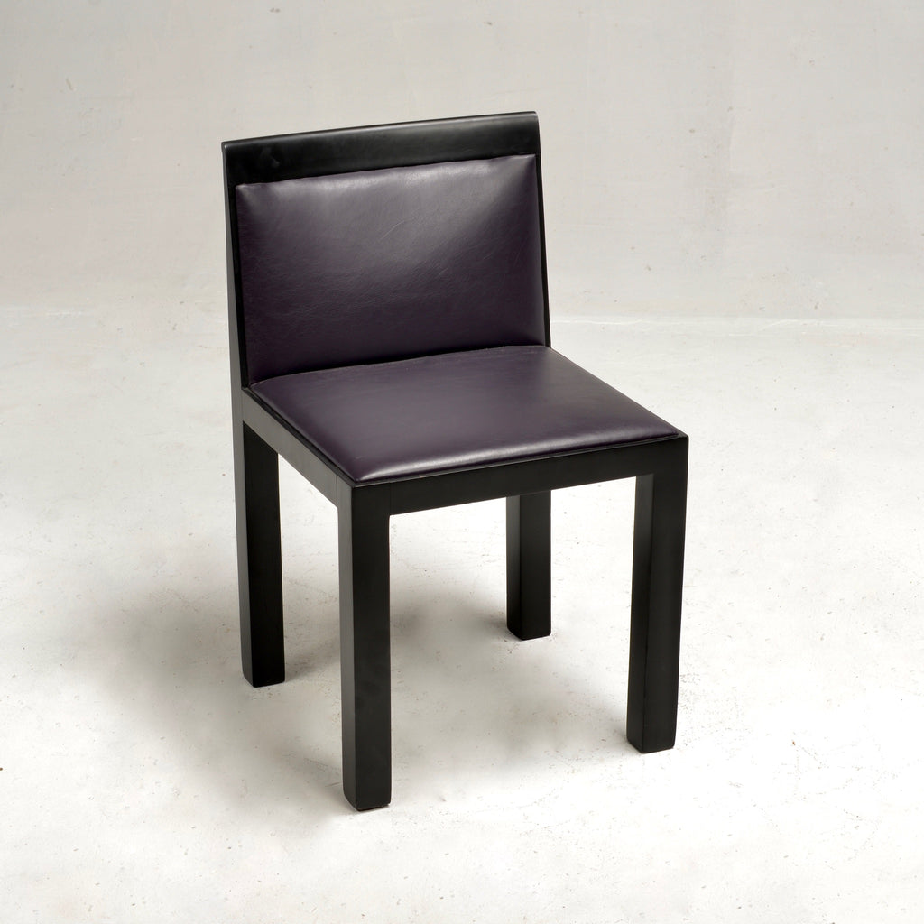 Aldo Rossi 'Teatro' Chairs for Molteni in Black