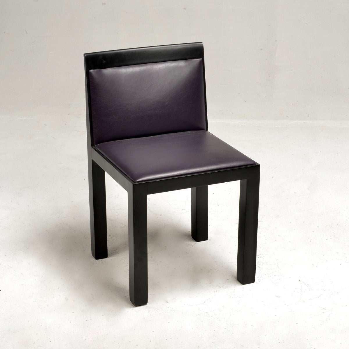 Aldo Rossi 'Teatro' Chairs for Molteni in Black