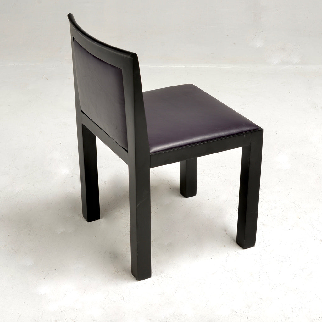 Aldo Rossi 'Teatro' Chairs for Molteni in Black