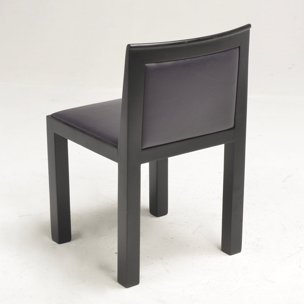 Aldo Rossi 'Teatro' Chairs for Molteni in Black