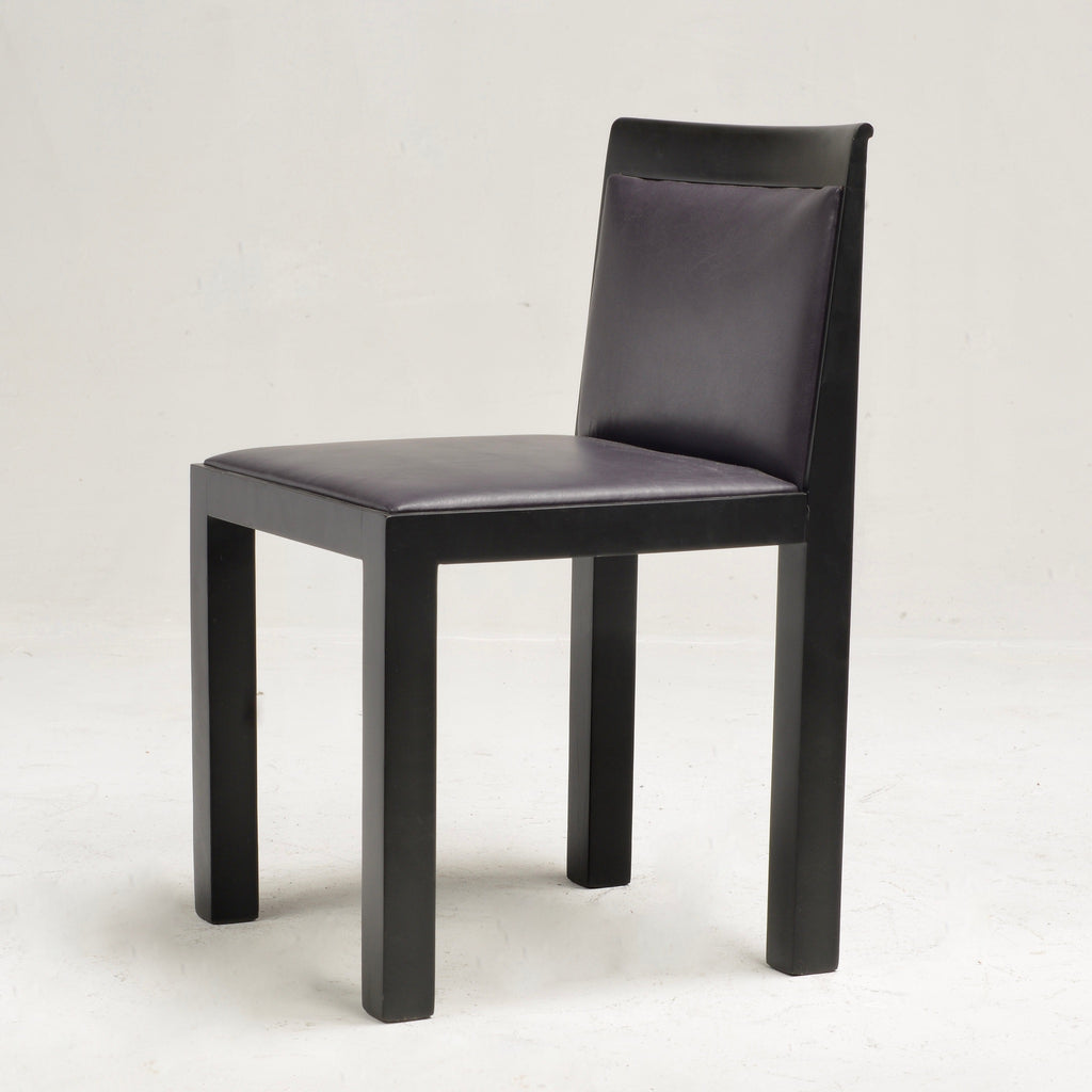 Aldo Rossi 'Teatro' Chairs for Molteni in Black