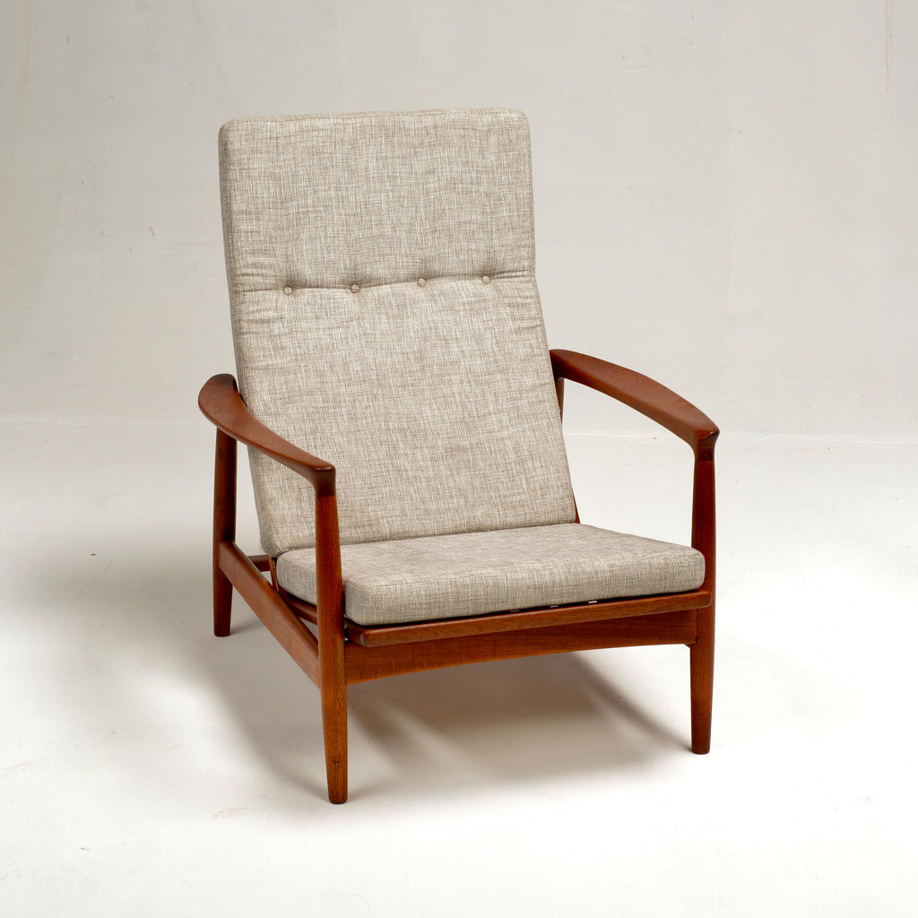 Folke Ohlsson Stanford teak armchair for DUX detail 9