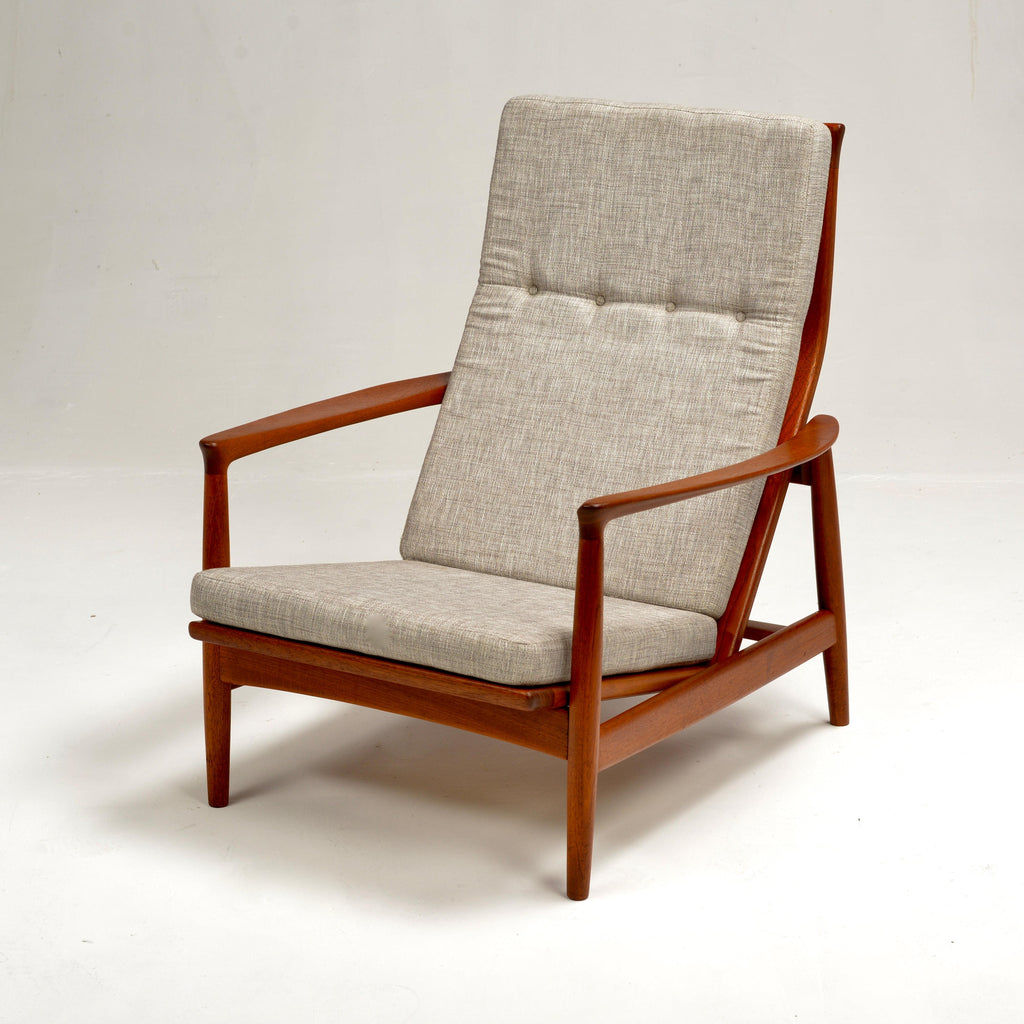Folke Ohlsson Stanford teak armchair for DUX detail 7