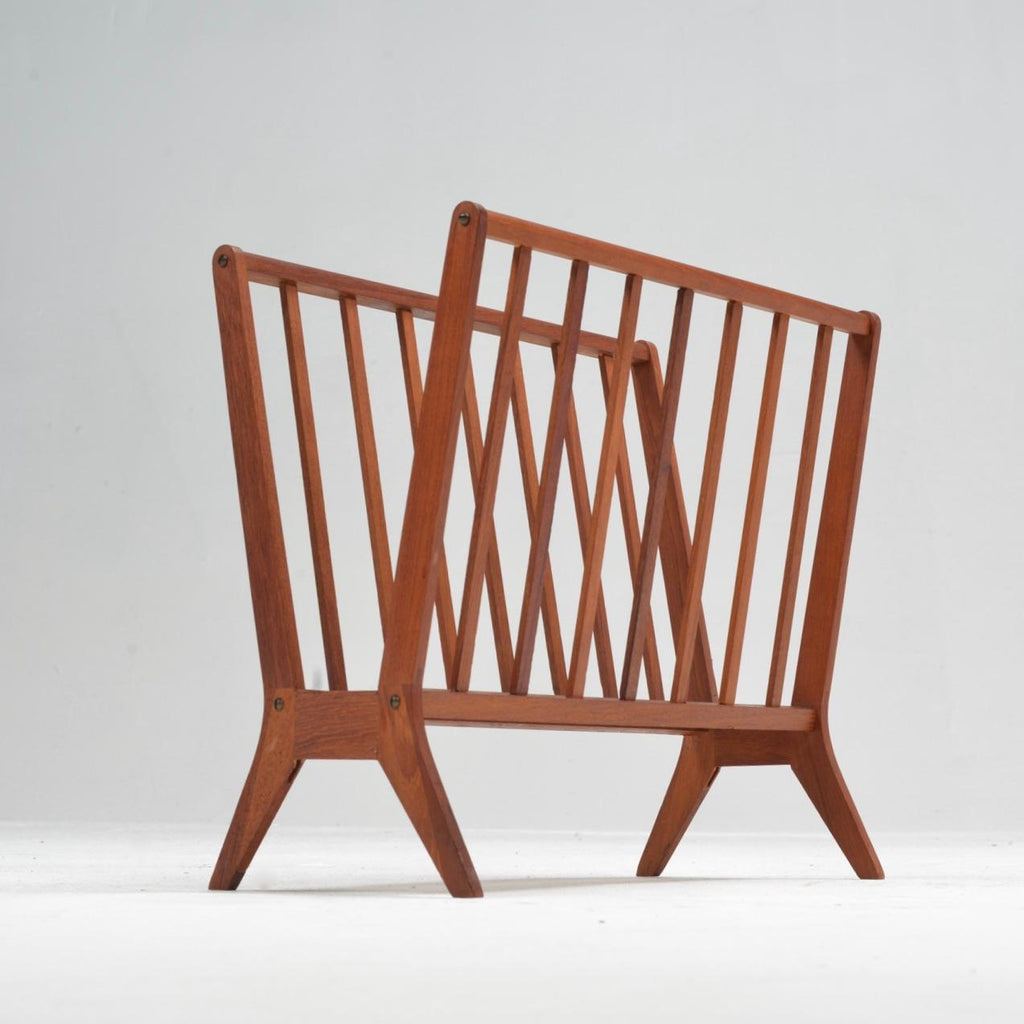Danish Modern teak magazine rack circa 1960 - image 5