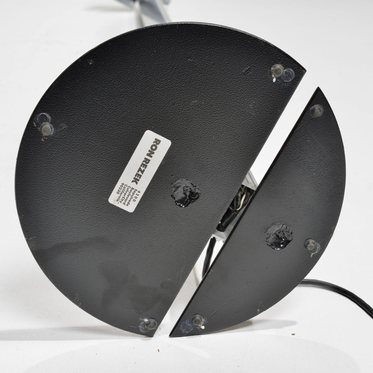 Ron Rezek adjustable metal floor lamp detail 20