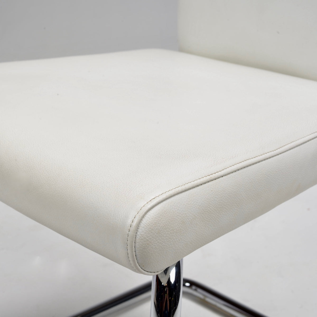 Ronald Schmitt Cantilever Dining Chairs with Arms