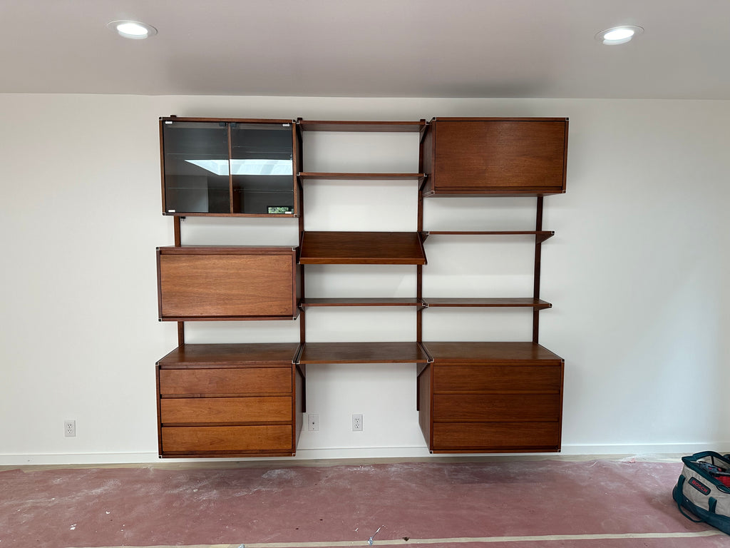 Barzilay Wall Unit - Walnut