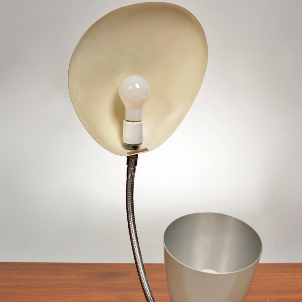 Rare Cobra Table Lamp by Greta Magnusson Grossman for Ralph O. Smith - image 13