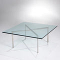 Early Knoll Barcelona coffee table by Mies van der Rohe and Lilly Reich detail 7