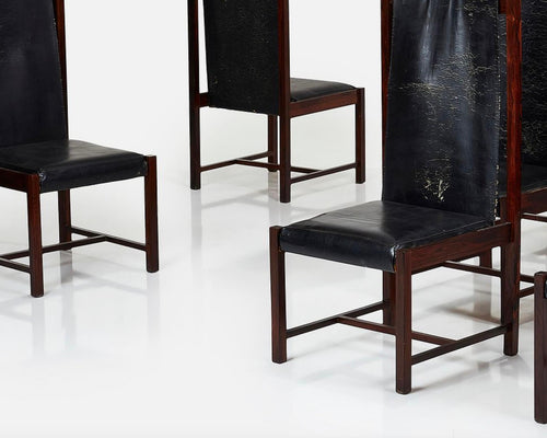 Celina Decorações Brazilian high back dining chair detail 2