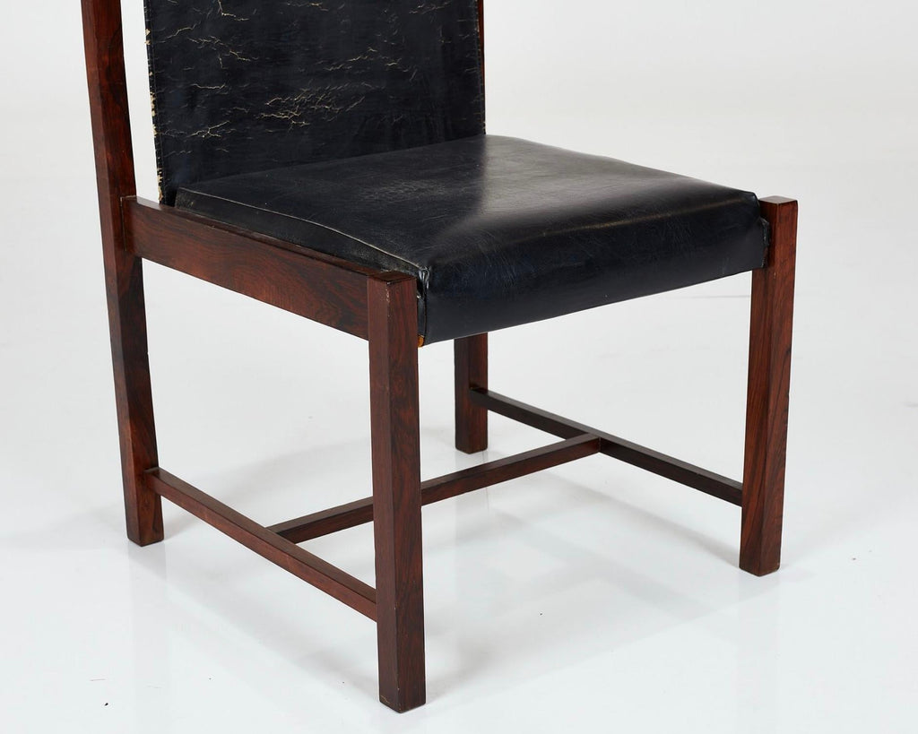 Celina Decorações Brazilian high back dining chair detail 11