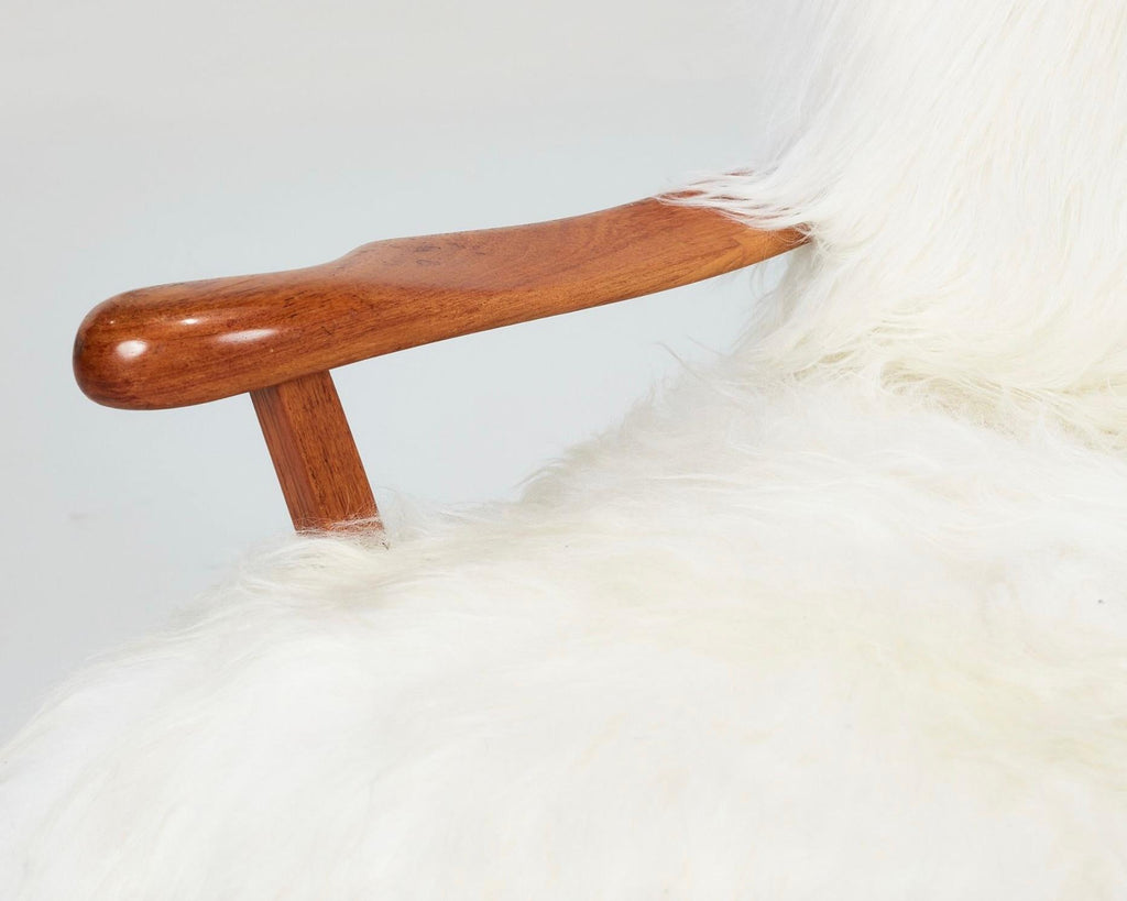 Elias Svedberg 1939 Swedish lounge chair pair detail 11