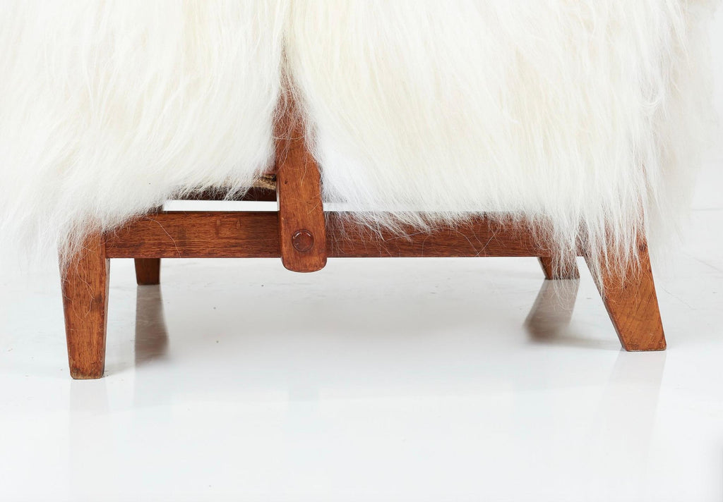 Elias Svedberg 1939 Swedish lounge chair pair detail 13