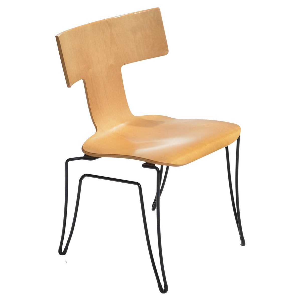 John Hutton Anziano birch dining chair for Donghia