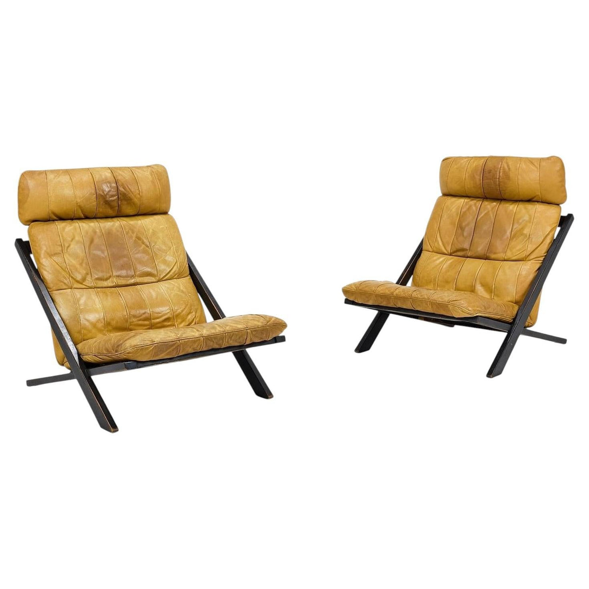 Ueli Berger DS-80 lounge chair for De Sede, 1970s - view 1