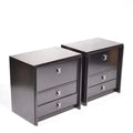 Paul Frankl Ebony Nightstands for John Stuart