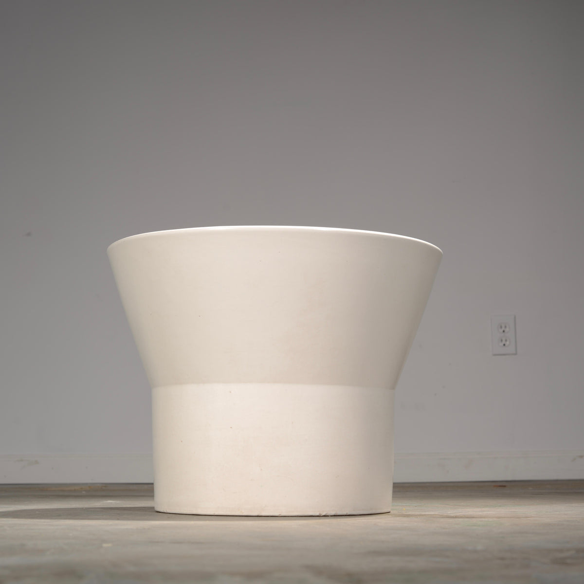 Paul McCobb Architectural Pottery White M-2 Planter, 1964 - image 2