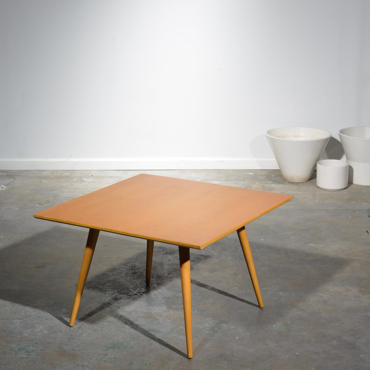 Paul McCobb Planner Group maple center table detail 2