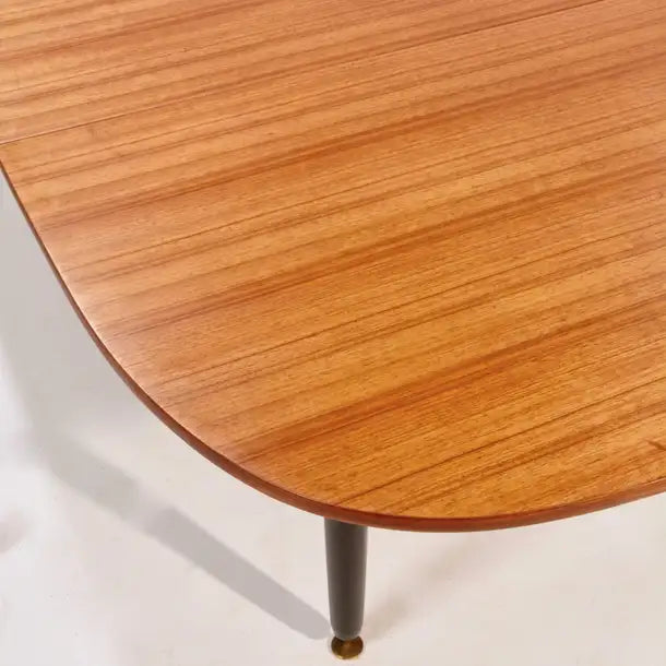 Early G-Plan Dining Table by E Gomme in Mahogany and Black
