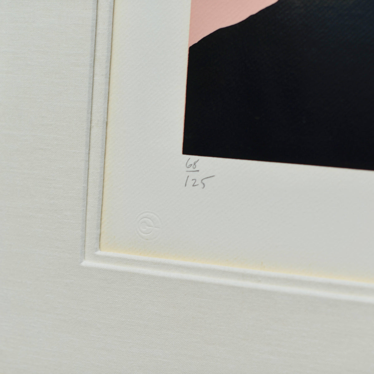 Peter Max Large Toulouse Lautrec in Peach Pink, signed and framed - image 5
