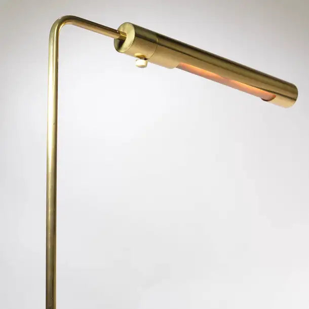 Brass Swivel Floor Lamp by Casella
