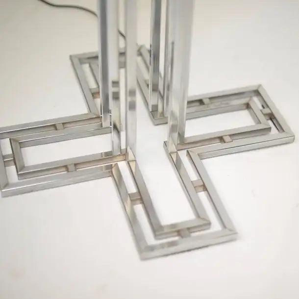 C. Jere Chrome Floor Lamp