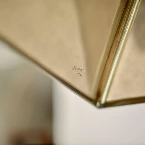 C. Jere Chrome Floor Lamp