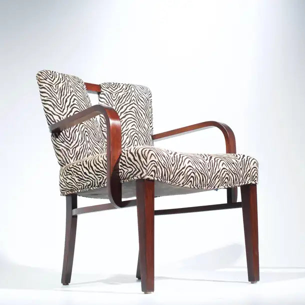 Set of Six Paul Frankl for Johnson "Corset" Dining Chairs