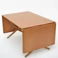 Early Hans Wegner Oak Dining Table Model AT-304 by Andreas Tuck in Denmark