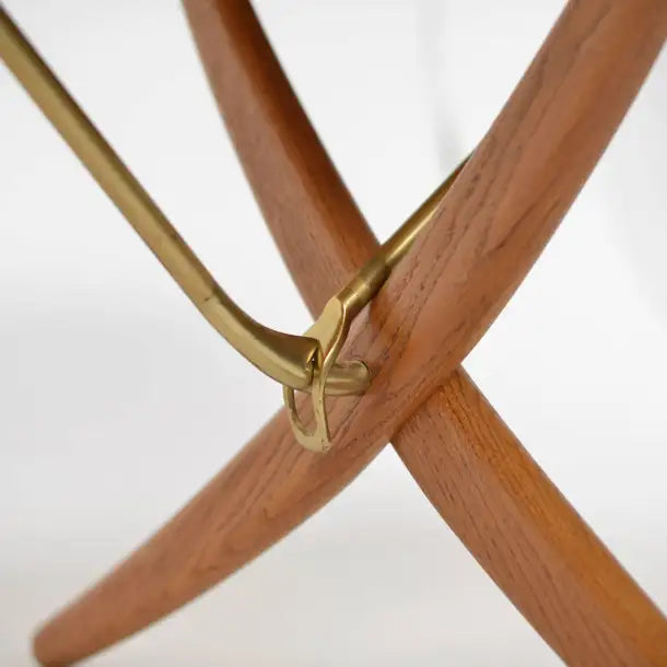 Early Hans Wegner Oak Dining Table Model AT-304 by Andreas Tuck in Denmark