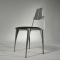 Robert Josten cast aluminum dining chair detail 9