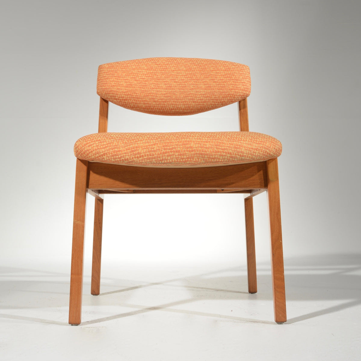 George Nelson Herman Miller teak dining chair detail 10