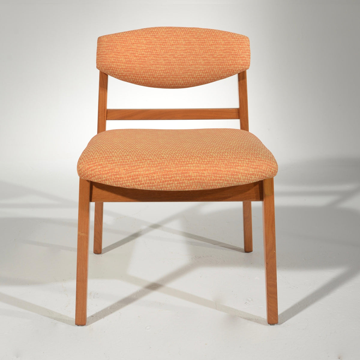 George Nelson Herman Miller teak dining chair detail 11