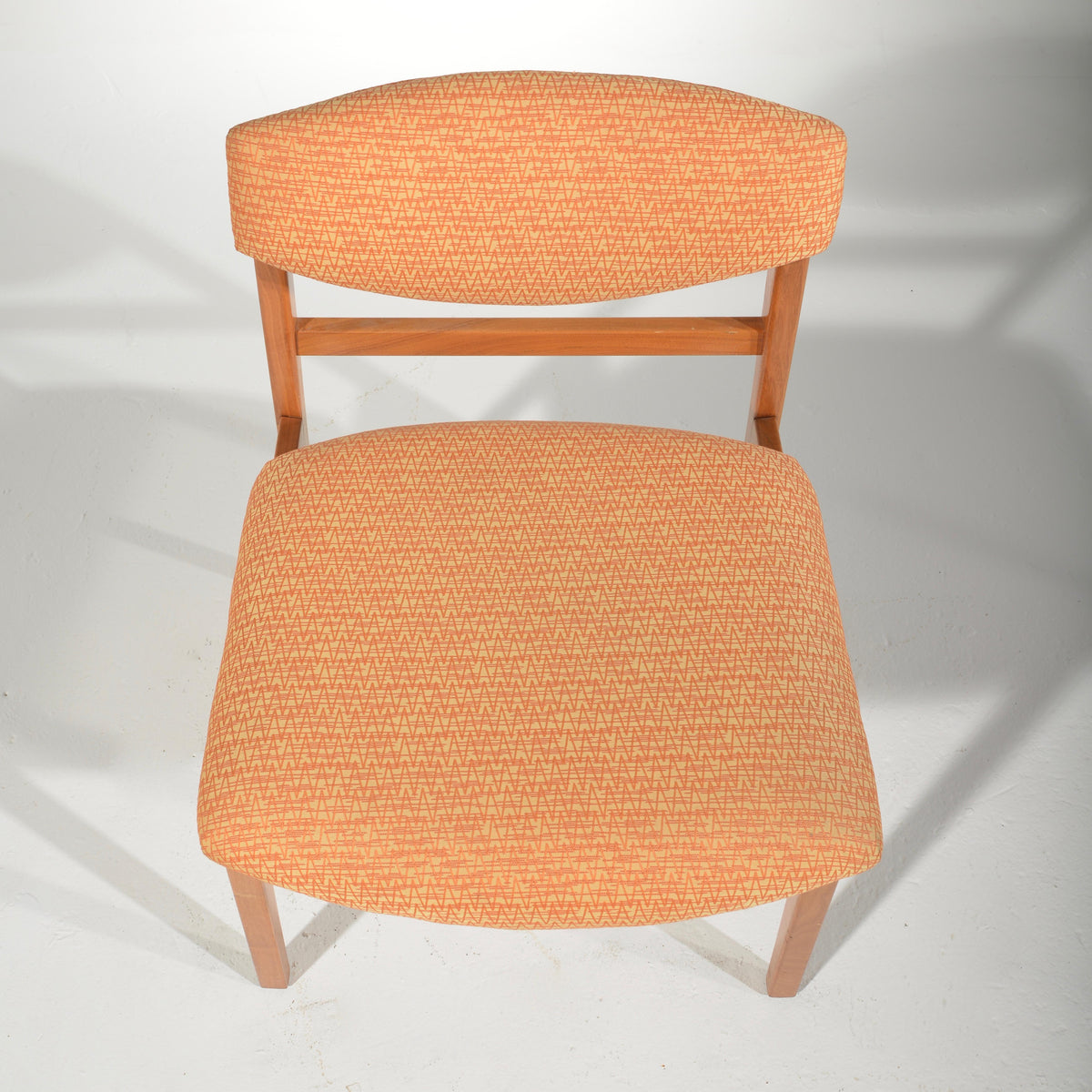 George Nelson Herman Miller teak dining chair detail 12