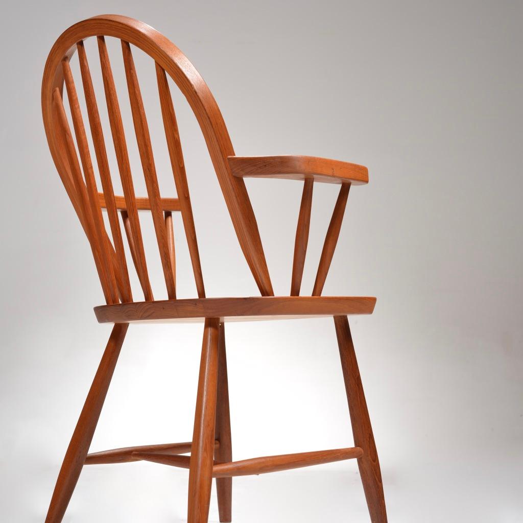 Erik Ole Jørgensen teak dining chair for Tarm Stole, Denmark, 1970 - view 10