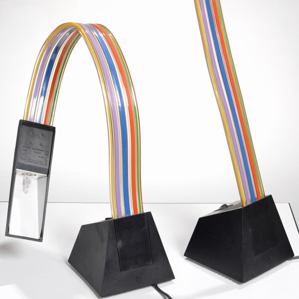 Nastro table lamp by Alberto Fraser for Stilnovo, 1983 - image 4
